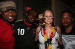 „Unsere“ Ghanaer, die nun Deutschland unterstützen